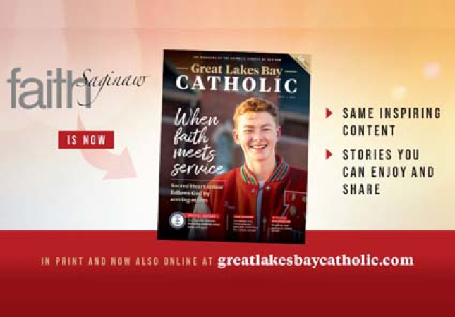 Great Lakes Bay Catholic Magazine Cover