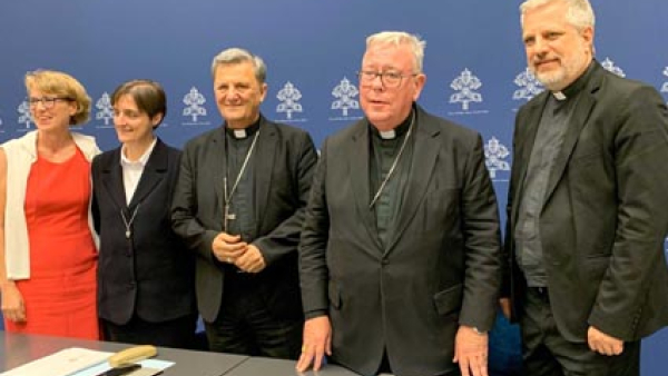 Presenting the working document for the Synod of Bishops to the June 20, 2023